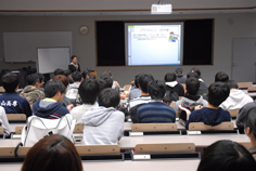 進路支援セミナー第一回の様子。