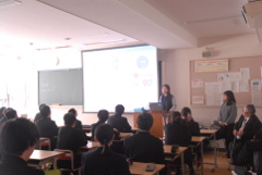 本田様の講話（IE3）の様子